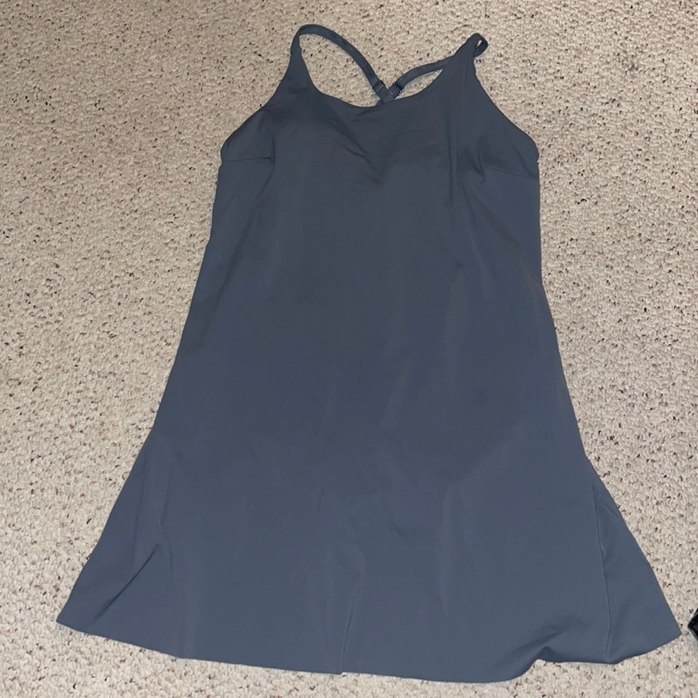 GILLY HICKS active dress with built in shorts and padding. Never worn!!